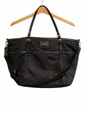 Large Kate Spade Black Nylon Bag